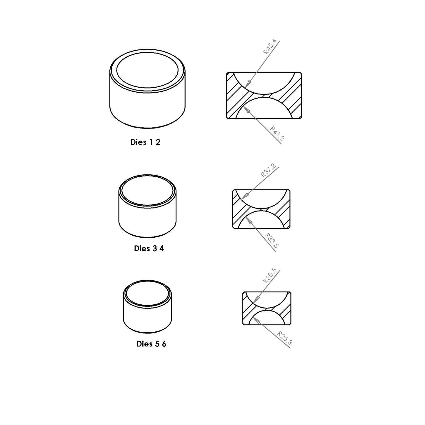 Set cupola complet Durston