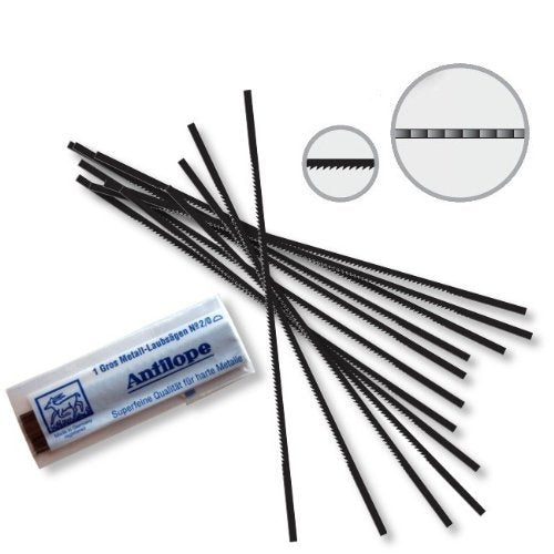 Panze traforaj pentru metal 3/0 (144 buc)